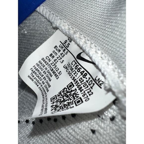 Nike Alpha Menace Elite 3 Football Cleats Ghost Laces CT6648-101 Men’s Size 9.5 - Picture 3 of 16